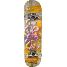 NEW SPORTS Skateboard Octopus Gelb
