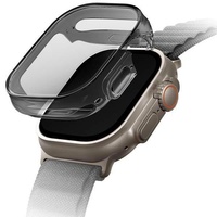 Uniq Garde Apple Watch Ultra 49 mm. szary/smoked grey, Sportuhr + Smartwatch Zubehör, Grau