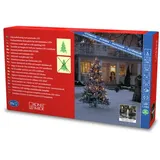 Konstsmide LED Baumkette Topbirnen One String 25 Dioden 4,5V Außen (IP44)