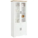 OTTO home Vitrine Trinidad 85 x 0 x 0 cm Gelb/Weiß