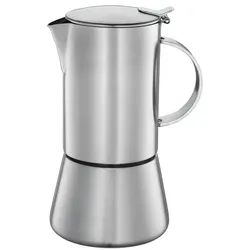 Cilio Espressokocher Aida Edelstahl Transparent Satiniert M (Medium)