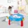 Dolu 2-in-1-Wasser- und Sand-Spieltisch – rot blau