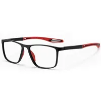 Sovtay Autofokus Presbyopie Brille Mit Selbsteinstellung Nah Und Fern, Adaptive Flüssigkristall Fokus Brille, Brille Die Sich Automatisch Der Sehstärke Anpasst, for Männer und Frauen (Rot,+2.5) - +2.5