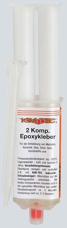 Kim-Tec 2 Komponenten Epoxykleber mit Mischdüse EK-40 28 gr