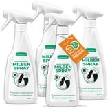 Silberkraft Milbenspray Hase/Kaninchen 4x500 ml Spray