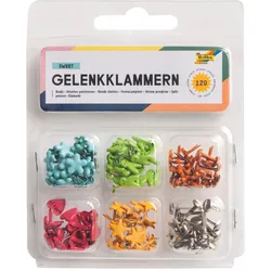 folia Musterbeutelklammern bunt