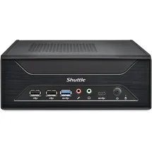 Shuttle Barebone slim XH810 - Barebone-System – Intel H810 DDR5-5600 Dual-LAN 3,5L