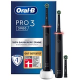 Oral B Pro 3 3900 + 2. Handstück schwarz/schwarz Gift Edition