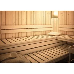 KARIBU Rückenlehne, natur, geeignet für: Karibu Saunen KUNDA, WINDAU, PALDISKI, KÄRDLA, natur - beige