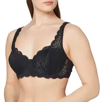 Triumph Damen Amourette 300 WHP Full Cup BH, Schwarz, Gr. 75C (Brand size: 34C)