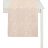 APELT 3002 48X140 60 Tischläufer, Polyester, Kupfer/Creme