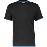 DASSY Kinetic T-Shirt schwarz/azurblau 2XL