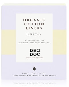 DeoDoc Organic cotton Liners Tampon