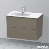 Duravit XSquare Waschtischunterschrank, 2 Auszüge, XS417609090,