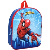 Marvel Spider-Man 3D Kinderrucksack - Blau