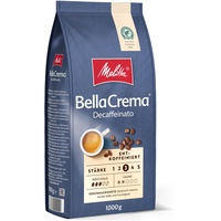 Melitta BellaCrema Decaffeinato Ganze Bohnen, 1kg,