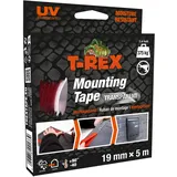 T-Rex 830-00 Mounting Tape – Doppelseitiges Klebeband extra stark – Dauerhafte Anwendungen ohne Bohren oder Schrauben – hält bis zu 375kg – 19mm x 5m