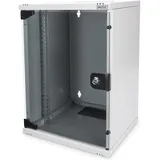 Digitus DN-10-09U 10 Zoll Wandgehäuse 9 HE Lichtgrau (RAL 7035)