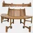 CLP Baumbank 203 x 101 x 90 cm Braun