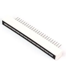 12 Segment Lineare LED Leiste / Anzeige, 8x grün / 4x rot