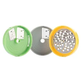 InnovaGoods 3-in-1 Gemüsespiralschneider und Reibe 1-tlg. Weiß