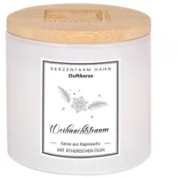Kerzenfarm Hahn Weihnachtstraum Duftkerze 0 g weiß