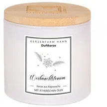 Kerzenfarm Hahn Weihnachtstraum Duftkerze 0 g weiß