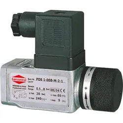 Riegler Vakuum-Drucks.,elektr.,Gerätestecker Typ A,G 1/4, -0,85/-0,15 bar
