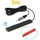 bolwins F72S Autoradio FM Antenne – Selbstklebende Scheibenantenne mit DIN-Adapter, 3 m Kabel, einfache Installation und universelle Kompatibilität für Auto, LKW und SUV