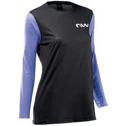 Northwave Freedom AM Woman Jersey Long Sleeve M - Violet/Fuchsia