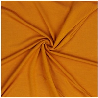 maDDma Stoff 0,5m Modal-Jersey Meterware Modalstoff Jerseystoff Modal zertifiziert, orange