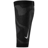 Nike zoned knit calf sleeves schwarz unisex - L/XL