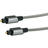 Schwaiger Audiokabel Toslink-Stecker / Toslink-Stecker 0,5m (AIAU9005)