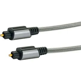 Schwaiger Audiokabel Toslink-Stecker / Toslink-Stecker 0,5m (AIAU9005)
