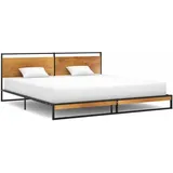 vidaXL Bett Metall 200x200 cm