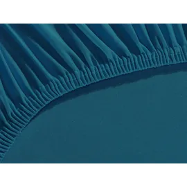 Carpe Sonno Spannbettlaken Mikrofaser-Polyester 180 x 200 cm Petrol