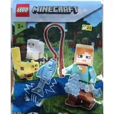 LEGO Minecraft Alex Ozelot Und Schaf Folie Packung Set 662103