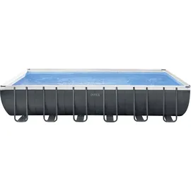 Intex Ultra XTR Frame Pool-Set rechteckig 732 x 366 x 132 cm inkl. Sandfilteranlage + Salzwassersystem