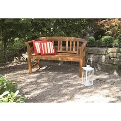 Gartenbank Holz 2-Sitzer Batam