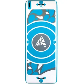 Waterflex Aquafitmat für Pool, spielerische Animation, Blau und Weiß