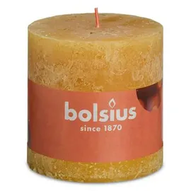 Bolsius Rustik Stumpenkerze 10 x 10 cm honigwaben gelb