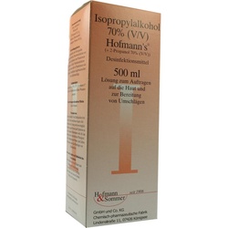 Isopropylalkohol 70% Hofmann's 500 ML