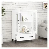 vidaXL Highboard 70 x 115 x 31 cm Weiß