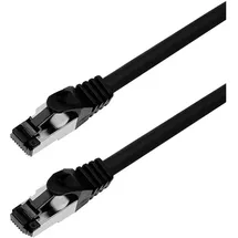 Maxtrack Cat 8.1 Patch Kabel Cat.8.1 S/FTP 2 m Schwarz