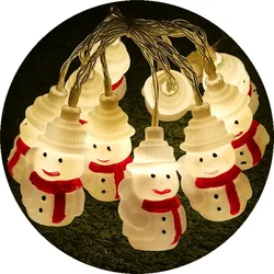 Modee | Weihnachtsbeleuchtung LED-Lichterkette | 10m | 100 Lichter | IP20 | Warmweißes Licht