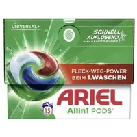 Ariel Universal All-in-1 Pods Waschmittel Caps 15 St.