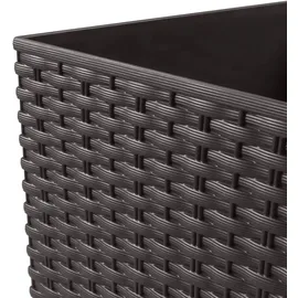 Prosperplast Rato Square 26,5 x 26,5 x 50 cm braun