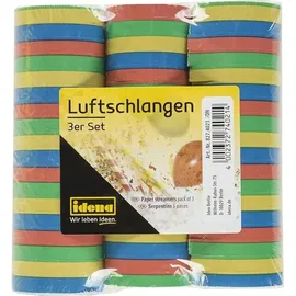 IDENA Luftschlangen 3 St. Mehrfarbig