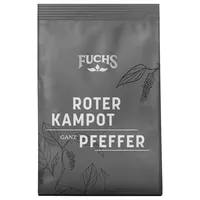 Fuchs Gewürze - Roter Kampot Pfeffer ganz | 36 g Nachfüllbeutel