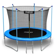 Neo-Sport Gartentrampolin mit Innennetz und Leiter Neo-Sport